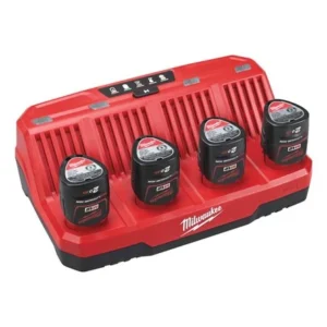 Caricabatterie multiplo M12™ Milwaukee M12 C4
