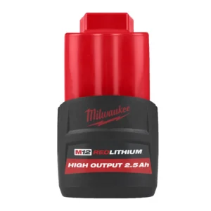 Batteria M12™ HIGH OUTPUT™ da 2.5 Ah Milwaukee M12 HB2.5