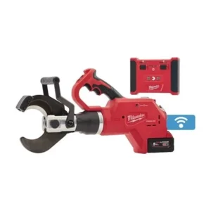 Tagliacavi idraulica per cavi interrati con controllo a distanza Milwaukee M18 HCC75R-502C
