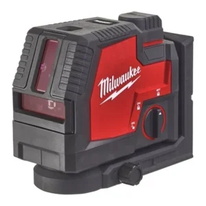 Laser lineare Verde Ricaricabile USB a 2 linee con 2 punti piombo Milwaukee L4 CLLP-301C