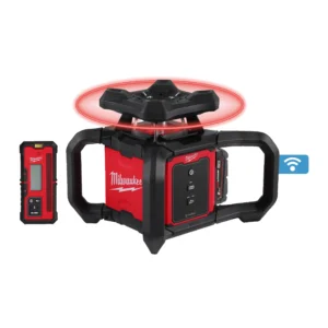 Livella Laser Rotante M18™ Raggio orizzontale rosso con ONE-KEY™ Milwaukee M18 RLOH600-201C